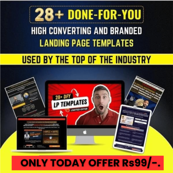 28+ Done For You Landing Page Templates